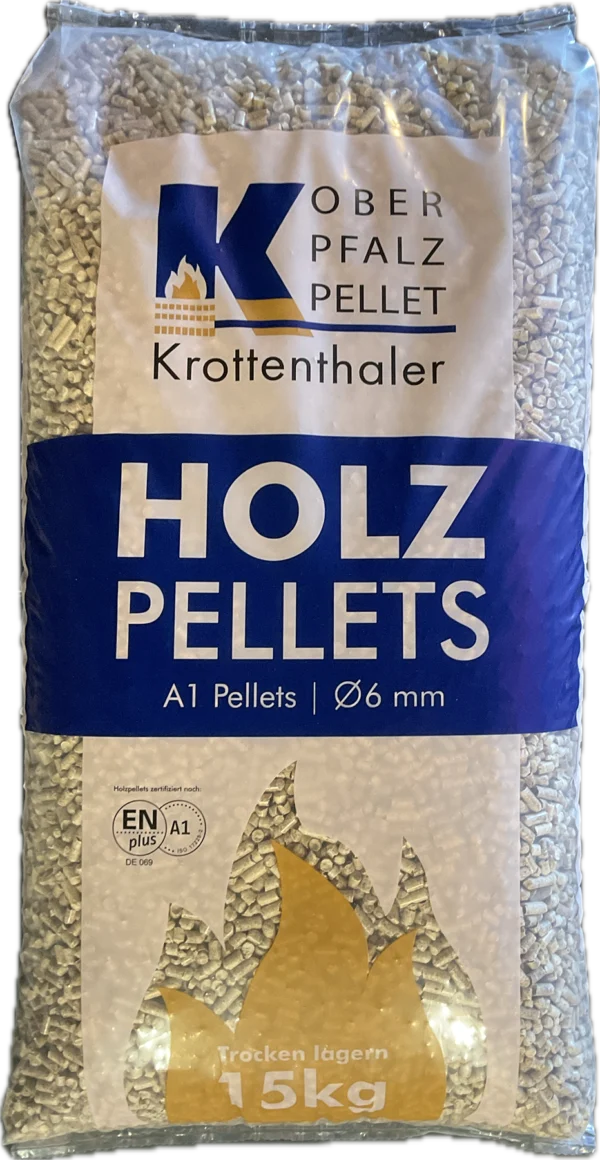 Sackware Holzpellets Stück a´15 KG